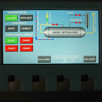 Bedienungspult (samt Software)